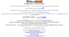 Desktop Screenshot of barbadosastronomy.com