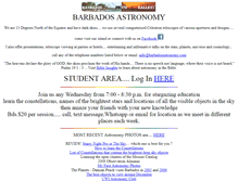 Tablet Screenshot of barbadosastronomy.com